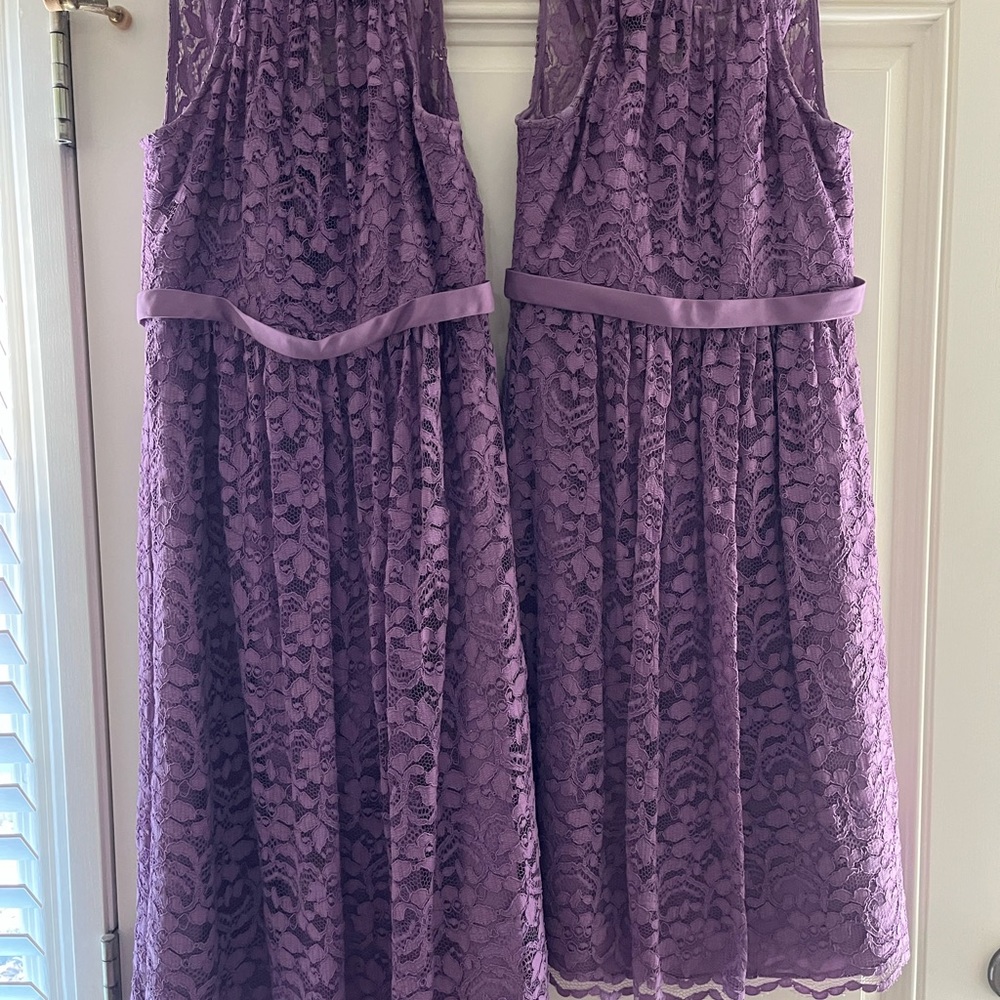 David’s bridal flower girl or Junior bridesmaids dress/ two available